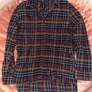 Vans Multicolor Plaid Casual Button Down Shirt